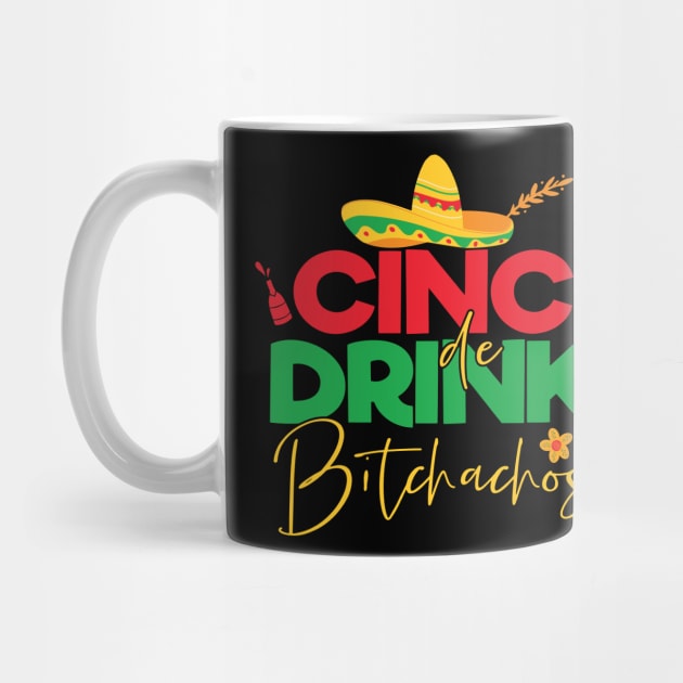 Cinco de Mayo Funny Mexican Cinco de Drinko by Giftyshoop